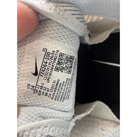 Nike Team Issue Vapor Edge Speed 360 2 PE Mens Sz 14 Football Cleats FZ4264-100 - Picture 8 of 9